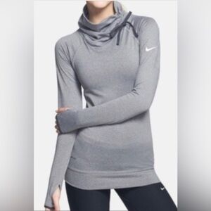 Nike PRO Dri-Fit Drawstring Cowl Neck Long Sleeve- Women’s Small